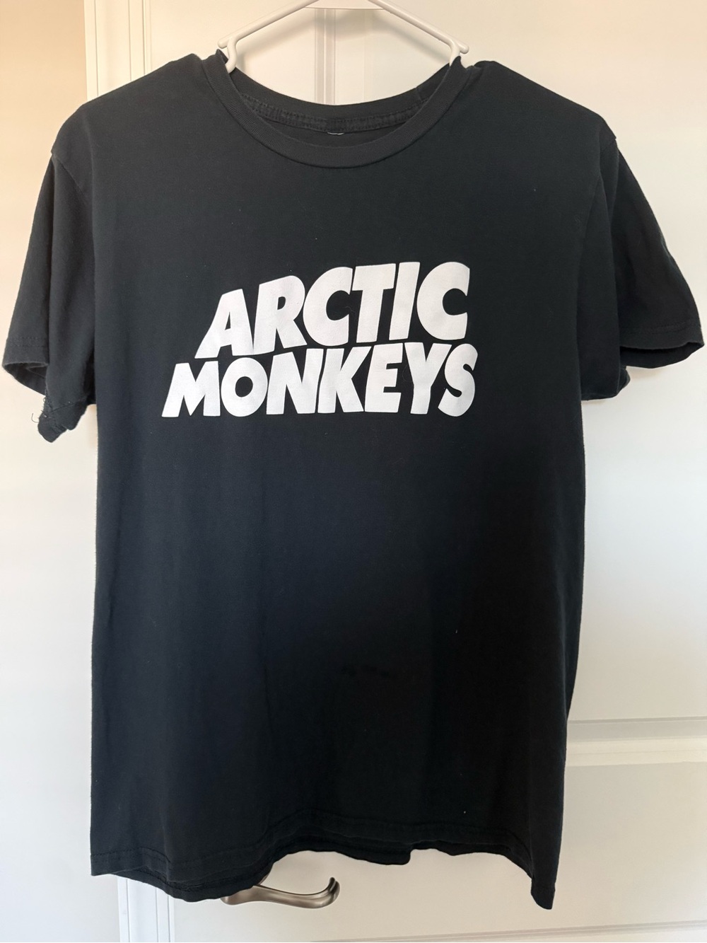 Hot Topic Black Arctic Monkeys Logo Tee